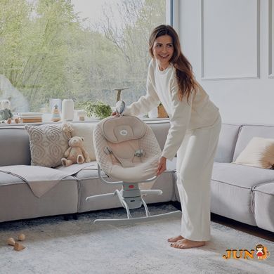 Стул-качели Lionelo RIO BEIGE LATTE