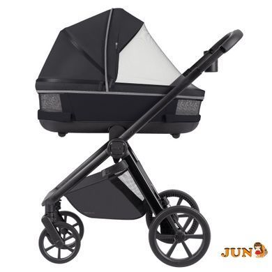 Коляска універсальна CARRELLO Omega CRL-6540/1 Cosmo Black (2in1) + adapters