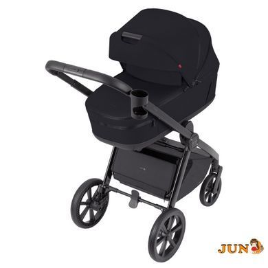 Коляска універсальна CARRELLO Omega CRL-6540/1 Cosmo Black (2in1) + adapters
