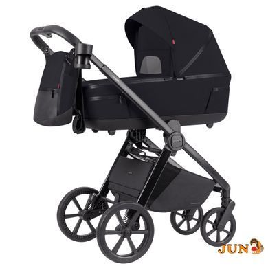 Коляска універсальна CARRELLO Omega CRL-6540/1 Cosmo Black (2in1) + adapters
