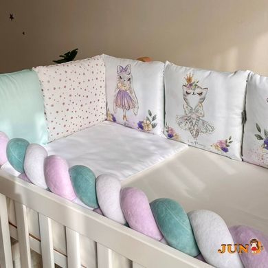 Комплект постільної білизни для новонародженого Magic Cat, колір ліловий
