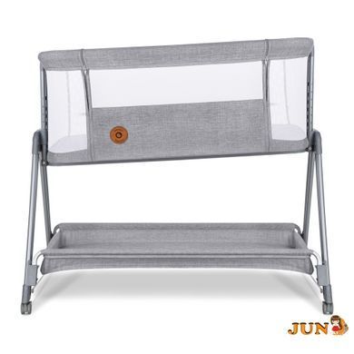 Кроватка Lionelo LUNA GREY CONCRETE, Серый, Нет, Да