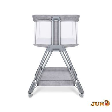 Кроватка Lionelo LUNA GREY CONCRETE, Серый, Нет, Да