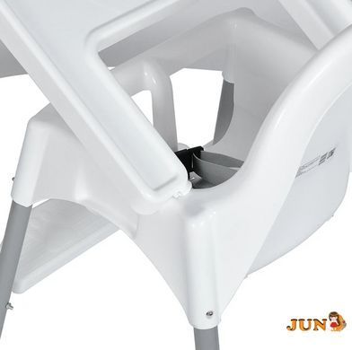 Стільчик для годування Bambi M 4209-2 White захист від сповзання