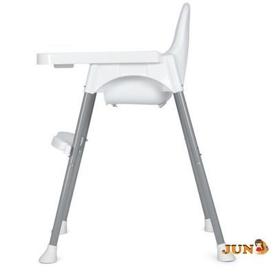 Стільчик для годування Bambi M 4209-2 White захист від сповзання