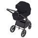 Коляска універсальна CARRELLO Omega CRL-6540/1 Cosmo Black (2in1) + adapters