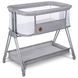 Кроватка Lionelo LUNA GREY CONCRETE, Серый, Нет, Да