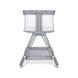 Кроватка Lionelo LUNA GREY CONCRETE, Серый, Нет, Да