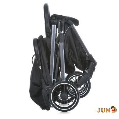 Коляска детская ME 1129 LINK Black Striped
