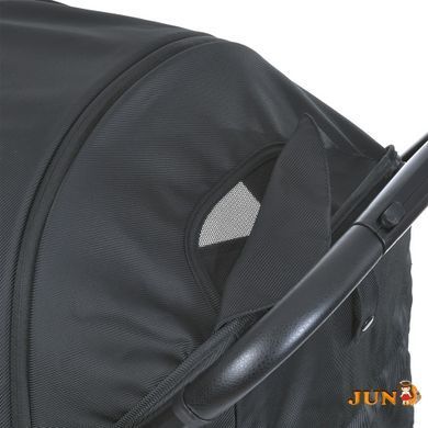 Коляска детская ME 1129 LINK Black Striped
