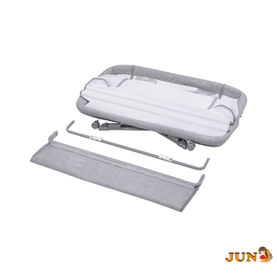 Кроватка Lionelo LUNA GREY CONCRETE, Бежевый, Нет, Нет
