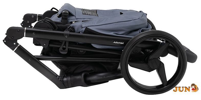 Коляска 2 в 1 Adamex Blanc Lux PS-108
