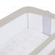 Кроватка Lionelo LUNA GREY CONCRETE, Бежевый, Нет, Нет