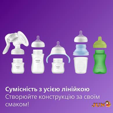 Пляшка пластикова коала NATURALS 3.0 Avent, 260 мл