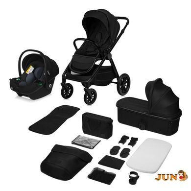 Коляска 3 в 1 Lionelo LAYLA 3IN1, Черный