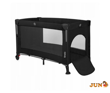 Манеж Lionelo ELLEN BLACK CARBON