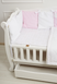 Детская кроватка NATALI с откидной боковиной и ящиком белый