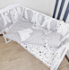 Комплект постільної білизни Bonna Demure в дитяче ліжечко Сірий