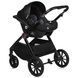 Коляска 3 в 1 Lionelo LAYLA 3IN1, Черный