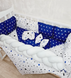 Комплект постільної білизни Bonna Elegance у дитяче ліжечко Зірки Синій