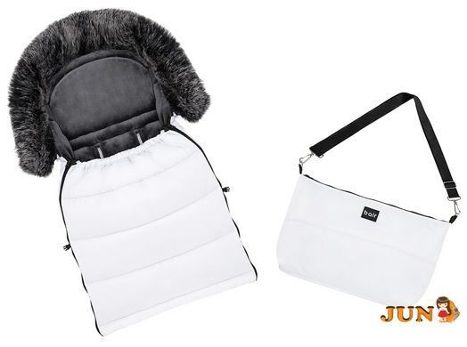 Зимовий конверт Bair Arctic NR-2 white swan білий