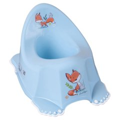 Горшок с антискользящим покрытием Tega FOREST FAIRYTALE Anti-slip potty FF-001-108 light blue (голубой)