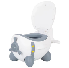 Дитячий горщик FreeON Plane, white - grey
