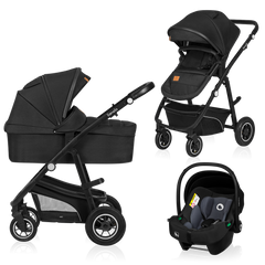 Коляска 3 в 1 Lionelo BIANKA 3IN1, Чорний