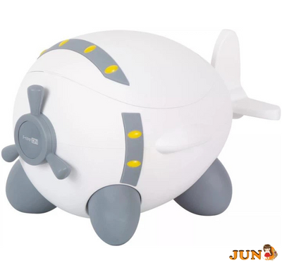 Детский горшок FreeON Plane, white - grey