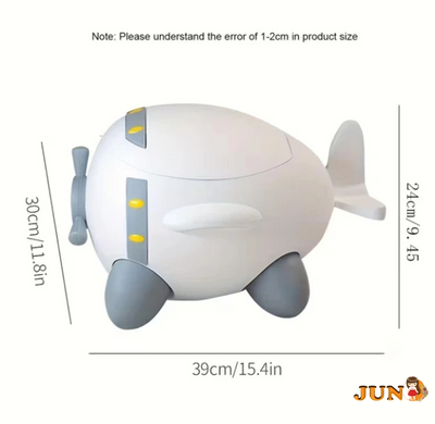Детский горшок FreeON Plane, white - grey