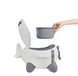 Детский горшок FreeON Plane, white - grey