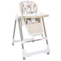 Стілець для годування гойдалка 2в1 BAMBI M 5897 Beige