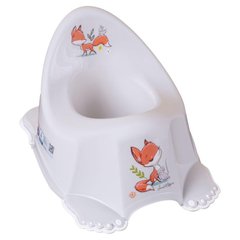 Горшок с антискользящим покрытием Tega FOREST FAIRYTALE Anti-slip potty FF-001-111 light beige (бежевый)