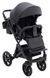 Коляска 2 в 1 Bair Kiwi Plus ECO BKP-15 черный