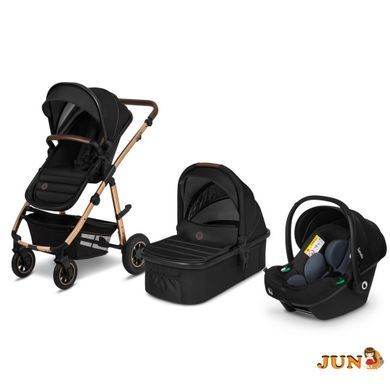 Коляска 3 в 1 Lionelo AMBER 3, Черный