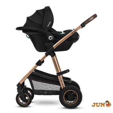 Коляска 3 в 1 Lionelo AMBER 3, Черный