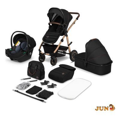 Коляска 3 в 1 Lionelo AMBER 3, Черный