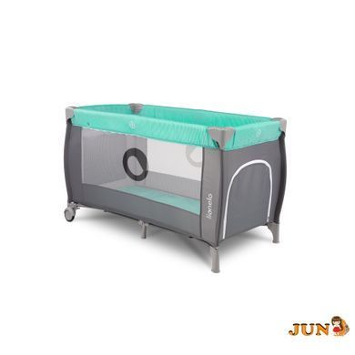 Манеж Lionelo SVEN PLUS TURQUOISE GREY
