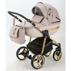 Коляска универсальная 2 в 1 Adamex Cortina Pro CP-476 бежевый