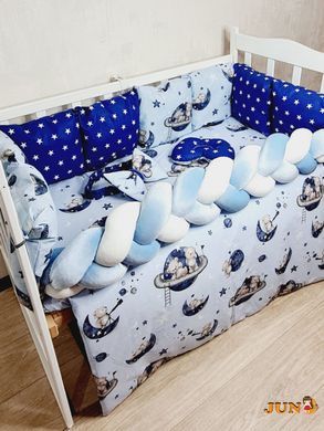 Комплект постільної білизни Bonna Elegance в дитяче ліжечко Космос