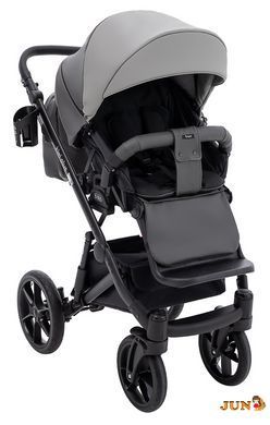 Коляска 2 в 1 Bair Kiwi Plus ECO BKP-21/15 сірий / графіт