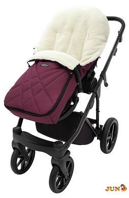 Зимовий конверт Babyroom Wool N-8 bordo бордовий