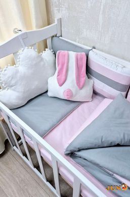 Набор постельного белья Bonna Bunny Розово-серый