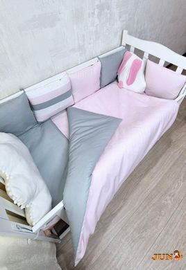 Набор постельного белья Bonna Bunny Розово-серый