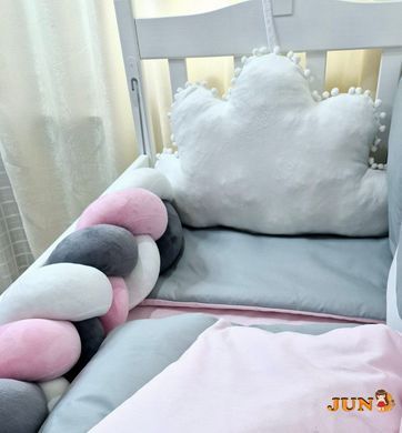 Набор постельного белья Bonna Bunny Розово-серый