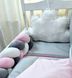 Набор постельного белья Bonna Bunny Розово-серый