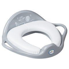 Накладка на унітаз м'яка Tega OWLS Soft Toilet Trainer SO-020-106 grey (сірий)