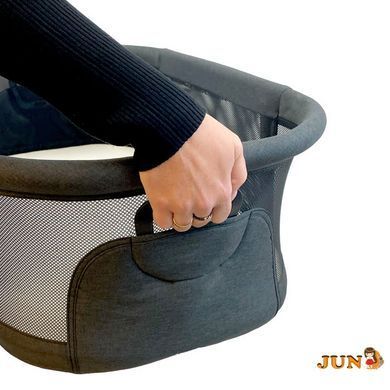 Кровать-люлька ESPIRO TULLY 11 TIMBER BLACK