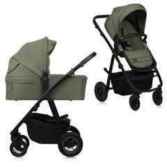 Коляска 2 в 1 Lionelo AMBER PLUS 2IN1, Зелений