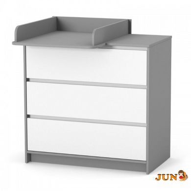 Комод Верес Берн 900 Бело-графитовый
